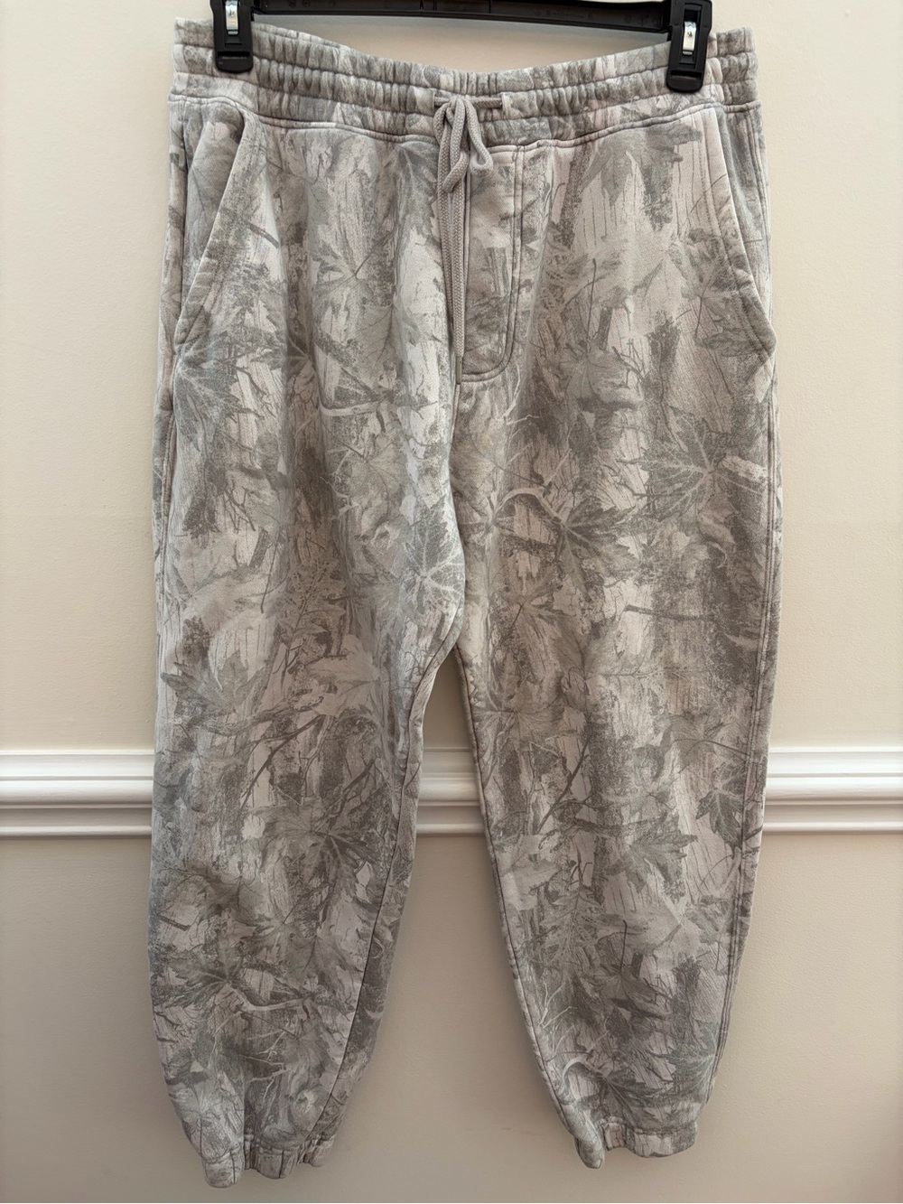 Hollister Light Gray Camo Joggers